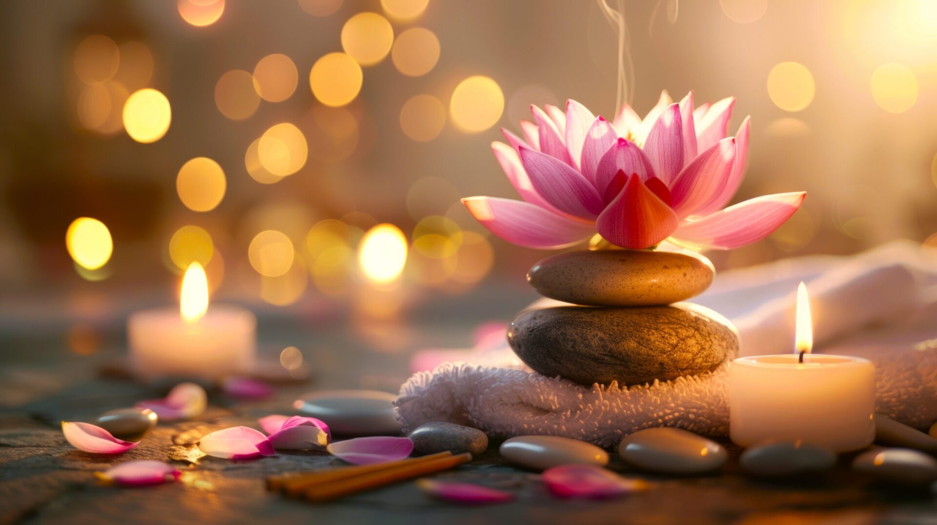 The lotus is India's national flower, symbolizing purity, beauty, spiritual enlightenment, rebirth, and divine energy. 'Rebirth', of course, can mean daily striving to be the best version of yourself!